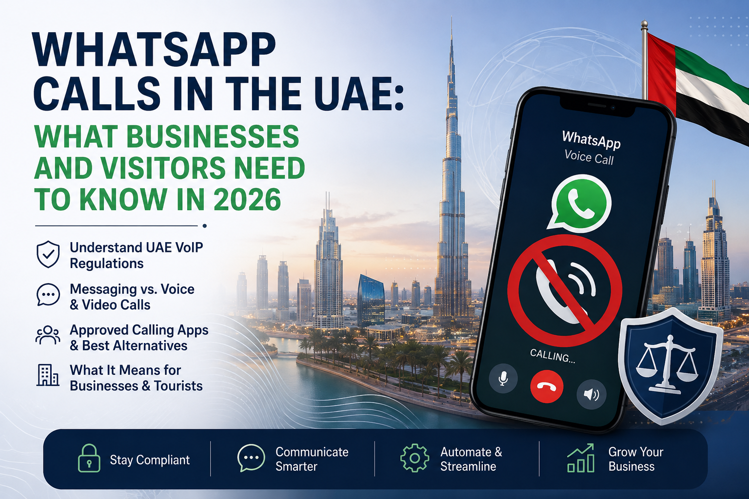 WhatsApp Calls in the UAE: What Businesses and Visitors Need to Know in 2026