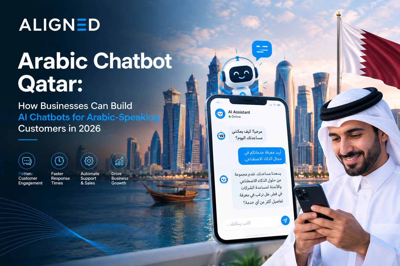 Arabic Chatbot Qatar: How Businesses Can Build AI Chatbots for Arabic-Speaking Customers in 2026